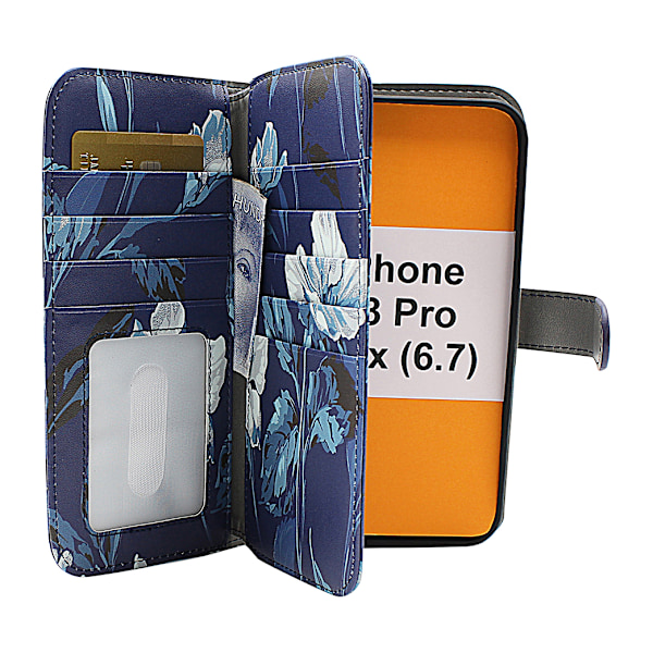 Skimblocker XL Magnet Designwallet iPhone 13 Pro Max (6.7)