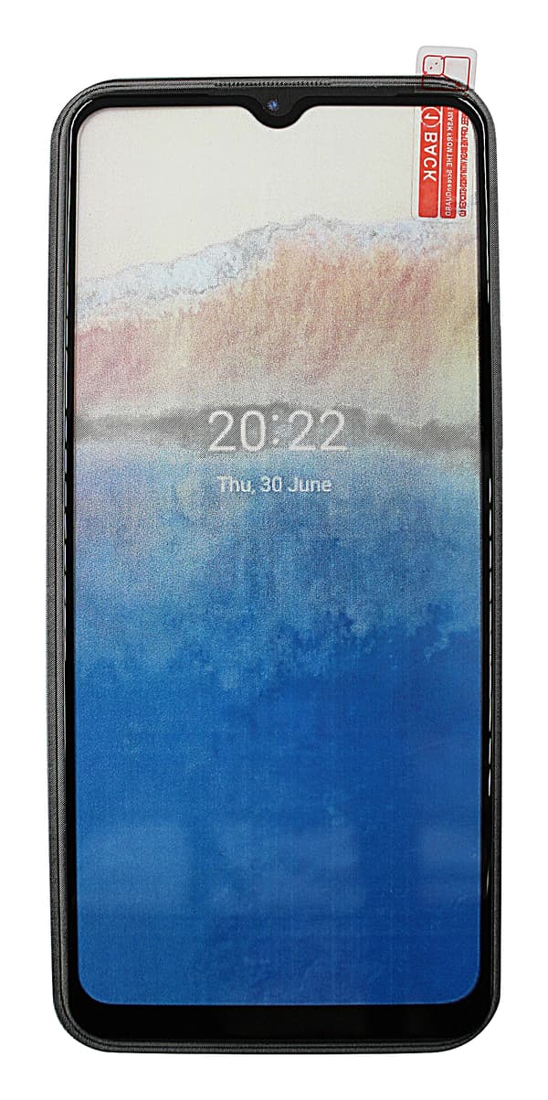Full Frame Glas skydd Nokia C21 Plus