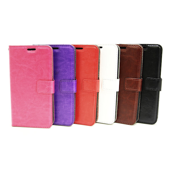 Crazy Horse Wallet LG K10 2017 (M250N) Vit