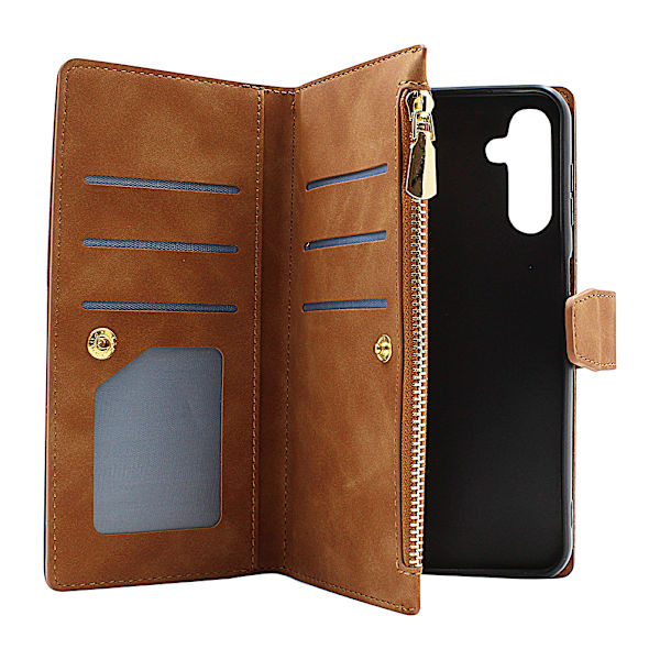XL Standcase Lyxfodral Samsung Galaxy A14 5G Brun