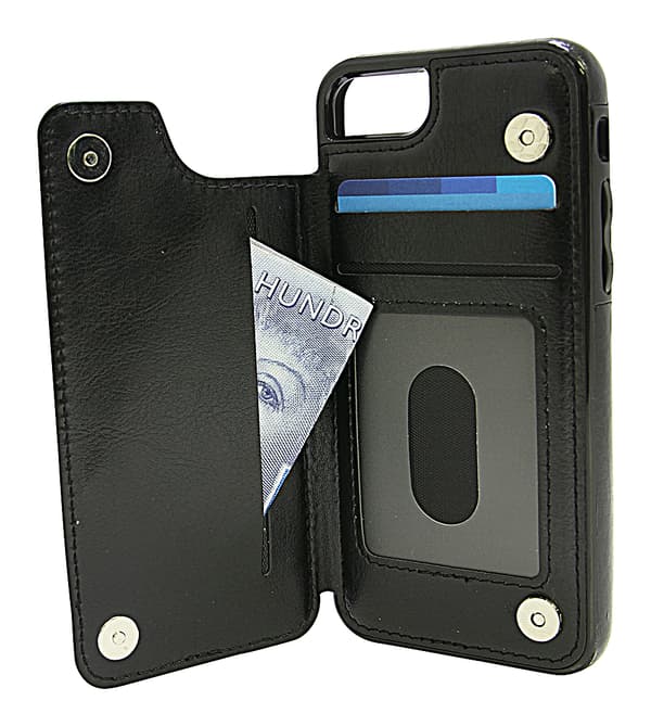 CardCase iPhone SE (2nd Generation) (Svart) Brun