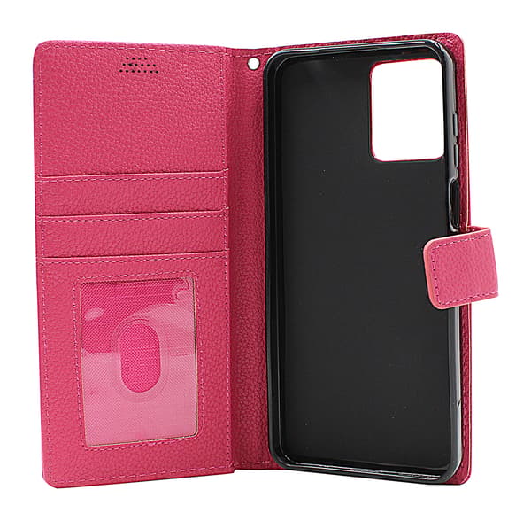 New Standcase Wallet Motorola Moto G53 5G Brun