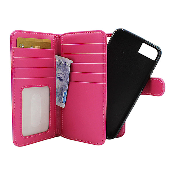 Skimblocker XL Magnet Wallet iPhone SE (2nd Generation) Hotpink