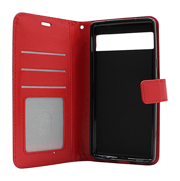 Crazy Horse Wallet Google Pixel 7a 5G Grön