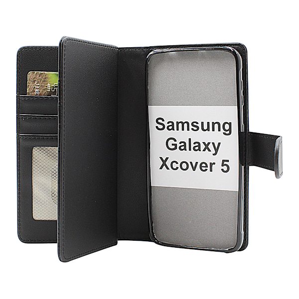 Skimblocker Galaxy Xcover 5 XL Magnet Plånboksfodral