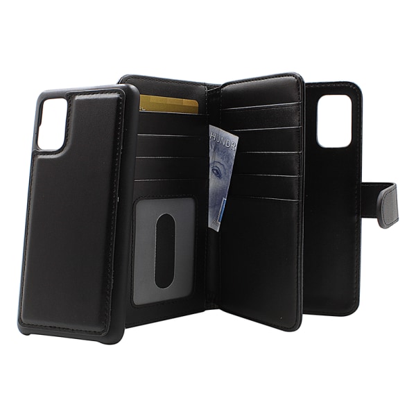 Skimblocker XL Magnet Wallet Samsung Galaxy A41 Hotpink