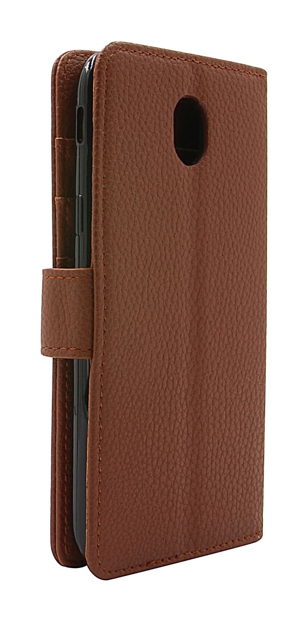 New Standcase Wallet Samsung Galaxy J5 2017 (J530FD) Brun