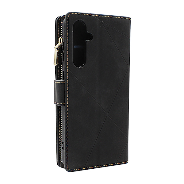 XL Standcase Lyxfodral Samsung Galaxy S23 FE 5G Svart