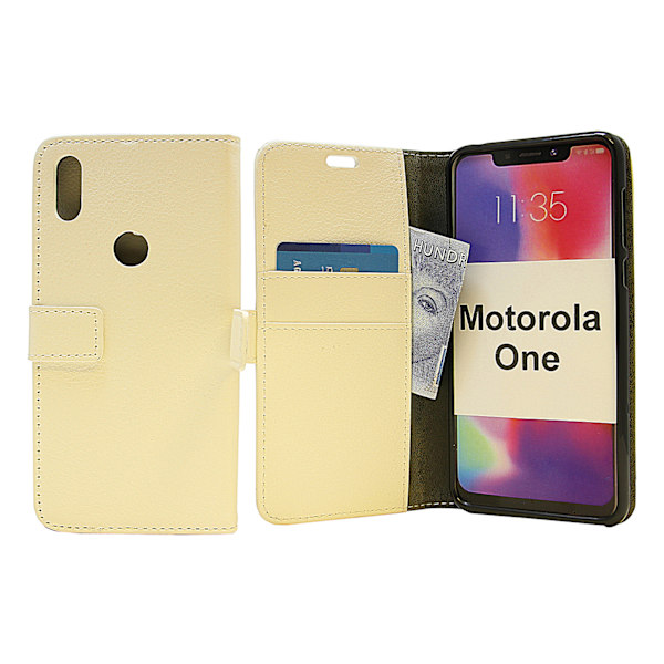 Standcase Wallet Motorola One Vit