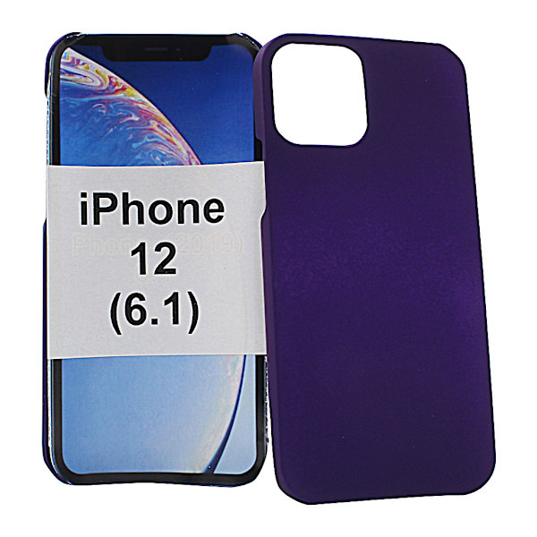 Hardcase iPhone 12 (6.1) (Svart) Röd