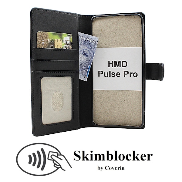 Skimblocker HMD Pulse Pro / Pulse Plus Plånboksfodral