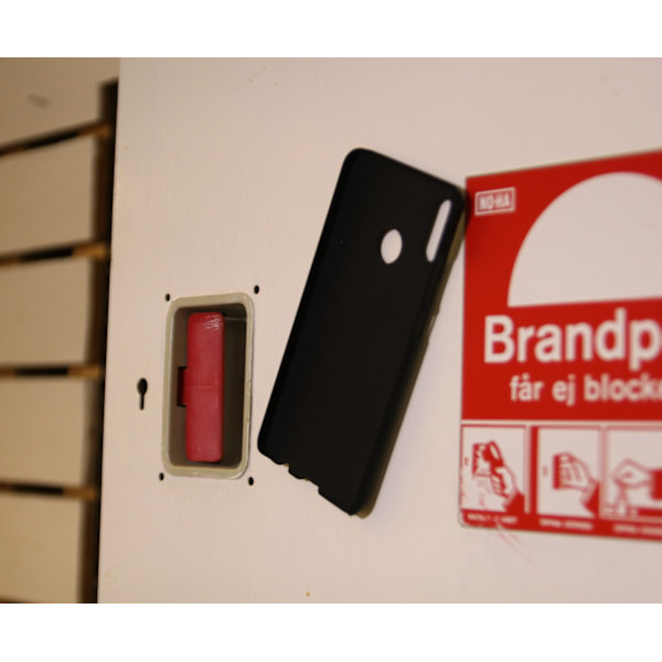 Skimblocker Magnet Wallet Huawei P Smart 2019 Vit