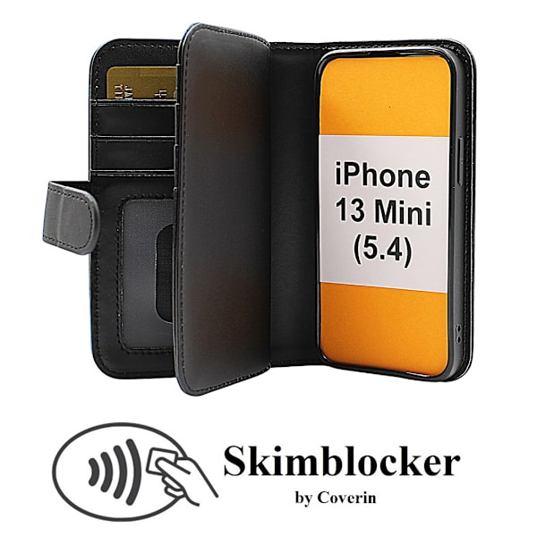 Skimblocker XL Wallet iPhone 13 Mini (5.4) Hotpink