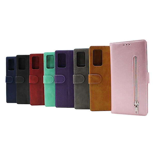 Zipper Standcase Wallet Xiaomi Redmi Note 11 Pro 5G Marinblå