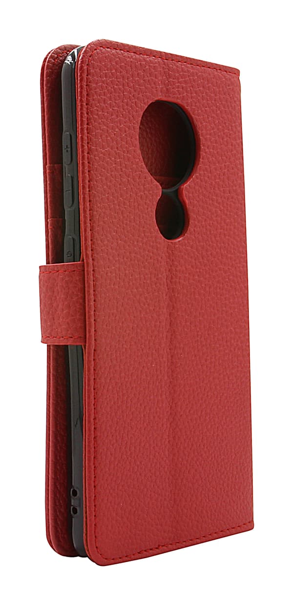 New Standcase Wallet Nokia 6.2 / 7.2 Röd