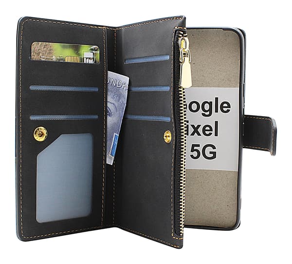 XL Standcase Lyxfodral Google Pixel 8 5G Vinröd