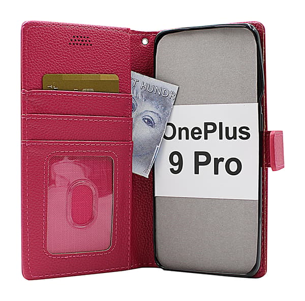 New Standcase Wallet OnePlus 9 Pro Svart
