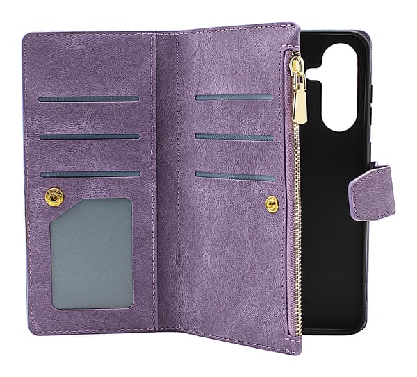 XL Samsung Galaxy A36 Lyx Plånboksfodral Lila