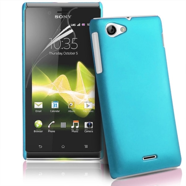 Hardcase skal Sony Xperia J (ST26i) Ljusblå