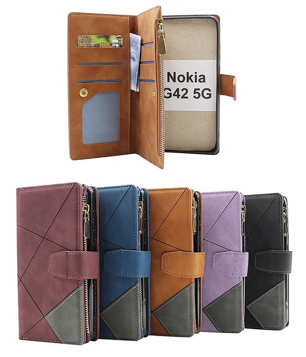 XL Standcase Lyxfodral Nokia G42 5G Lila