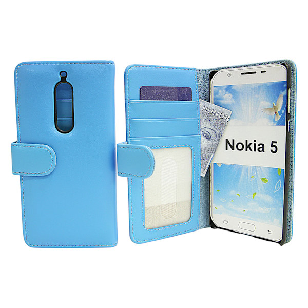 Plånboksfodral Nokia 5 Ljusblå
