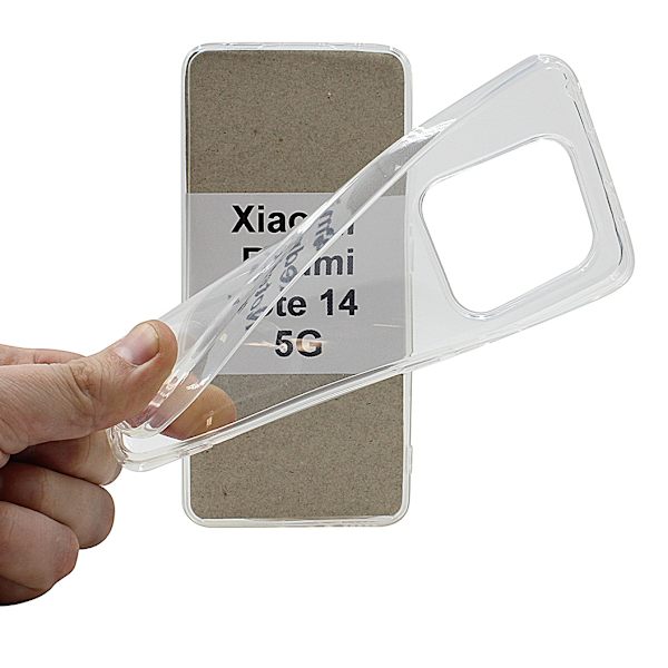 Ultra Thin TPU skal Xiaomi Redmi Note 14 5G