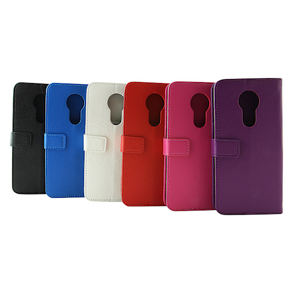 Standcase Wallet Motorola Moto G7 Power Hotpink
