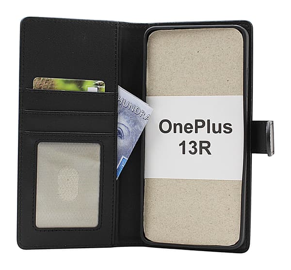 Skimblocker OnePlus 13R Magnet Plånboksfodral