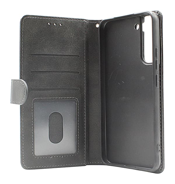 Zipper Standcase Wallet Samsung Galaxy S22 Plus 5G Ljusrosa