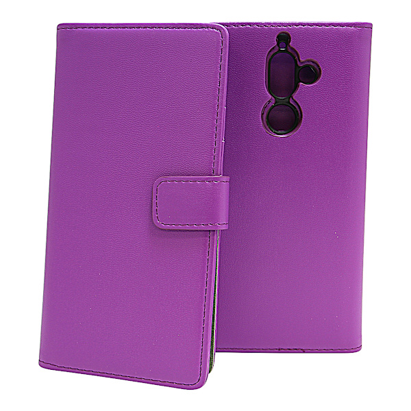 Magnet Wallet Nokia 7 Plus Lila