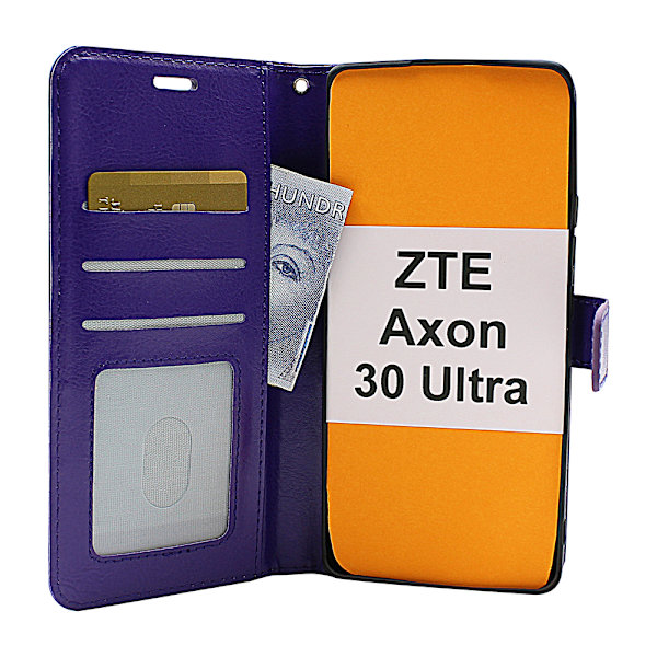 Crazy Horse Wallet ZTE Axon 30 Ultra 5G Brun