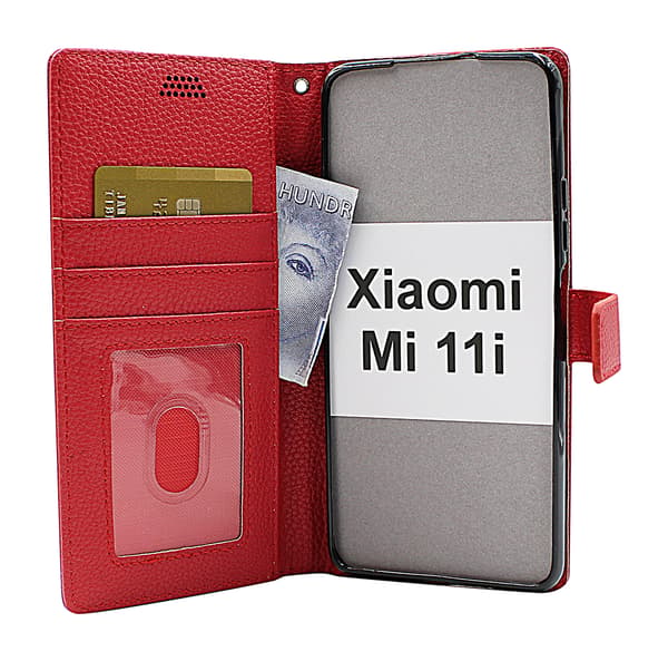 New Standcase Wallet Xiaomi Mi 11i Brun