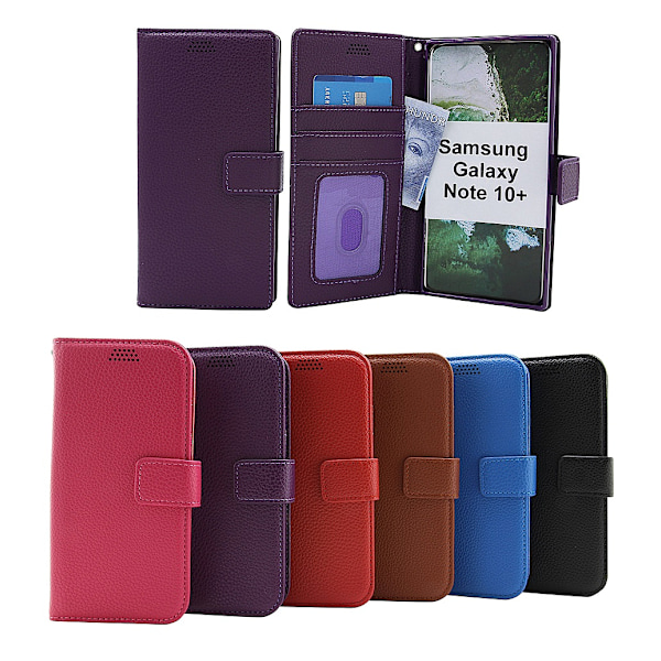 New Standcase Wallet Samsung Galaxy Note 10 Plus (N975F/DS) Lila