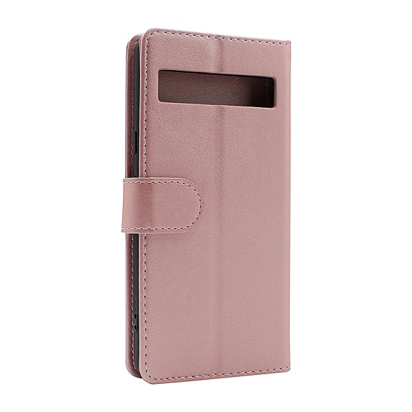 Zipper Standcase Wallet Google Pixel 7a 5G Ljusrosa