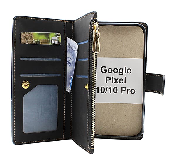 XL Lyx Plånboksfodral Google Pixel 10 / Pixel 10 Pro Vinröd