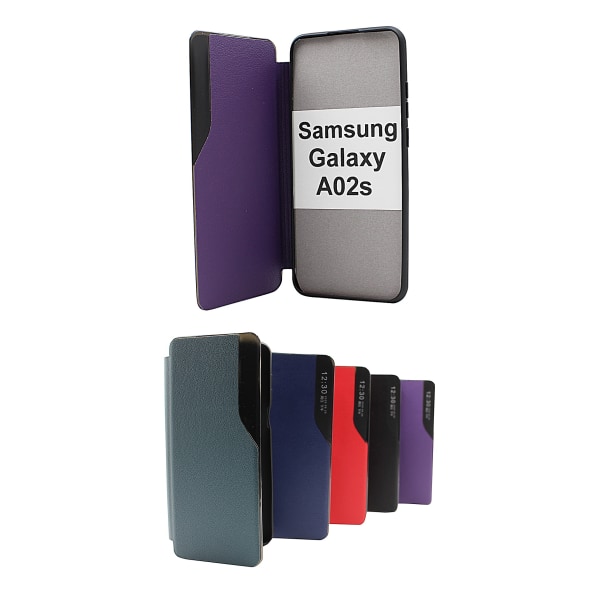 Smart Flip Cover Samsung Galaxy A02s (A025G/DS) Mörkgrön