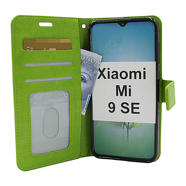 Crazy Horse Wallet Xiaomi Mi 9 SE Grön
