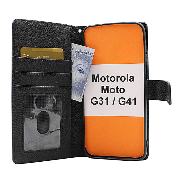 New Standcase Wallet Motorola Moto G31/G41 Lila