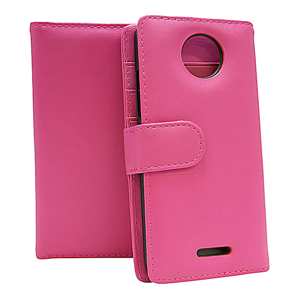 Plånboksfodral Moto C Plus Hotpink