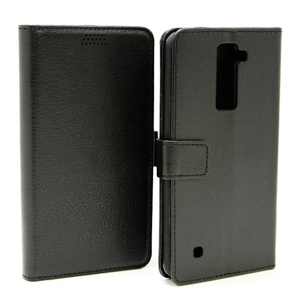 Standcase Wallet LG K8 (K350N) Svart