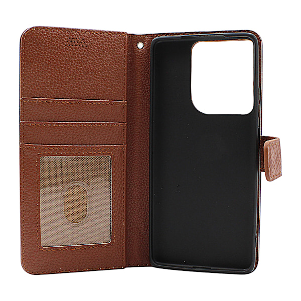 New Standcase Wallet Motorola Edge 50 Ljusblå