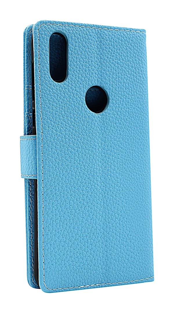 New Standcase Wallet Motorola One Ljusblå
