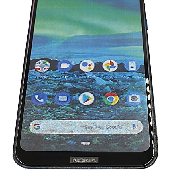 Full Frame Glas skydd Nokia 2.3 (Svart)