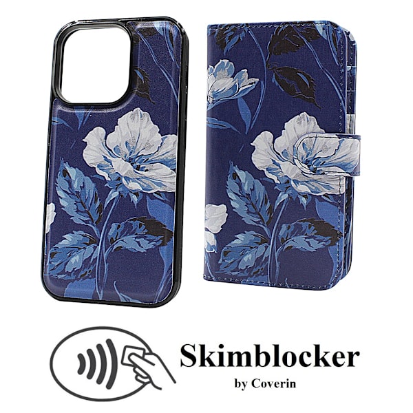 Skimblocker XL Magnet Designwallet iPhone 14 Pro (6.1)
