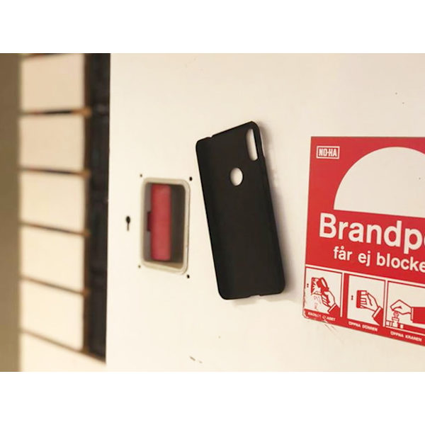 Skimblocker Magnet Wallet Motorola One Svart