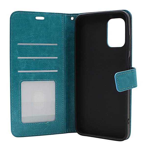 Crazy Horse Wallet Nokia G60 5G Turkos