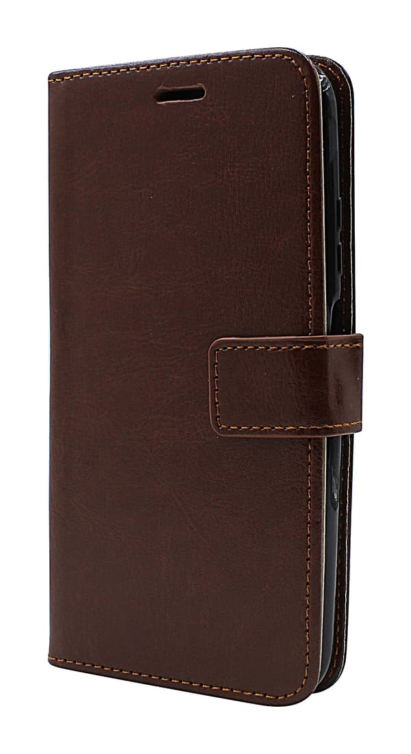 Crazy Horse Wallet Huawei P40 Lite Brun