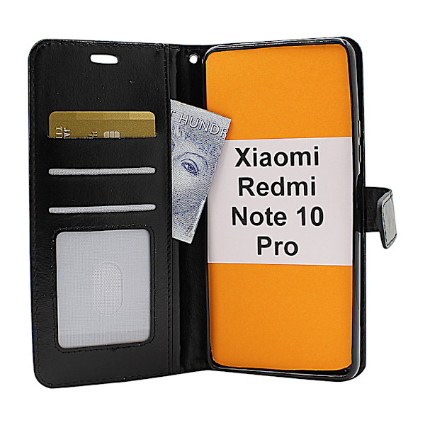 Crazy Horse Wallet Xiaomi Redmi Note 10 Pro Grön
