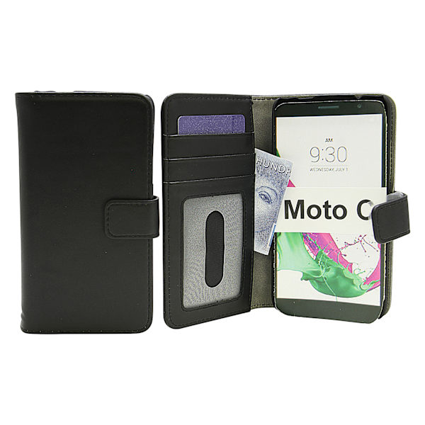 Magnet Wallet Moto C (xt1754) Svart