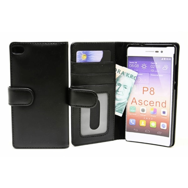 Plånboksfodral Huawei P8 Hotpink